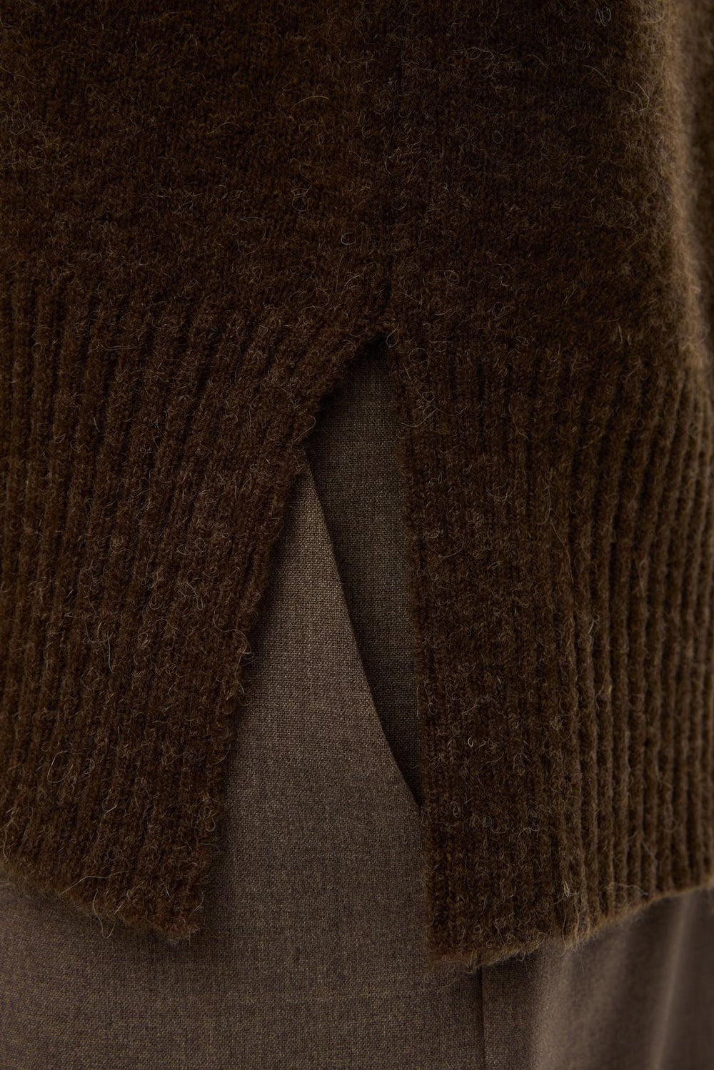 Enada LS Split Knit