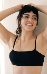 MINERAL BRAS - TATA BRALETTE BRA IN BLACK