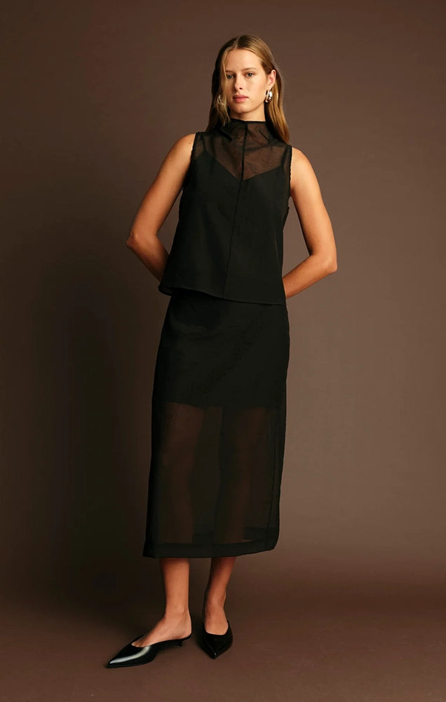 HUGH SHEER SKIRT