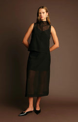 HUGH SHEER SKIRT