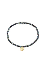PILGRIM INDIE BRACELET IN DARK GRAY