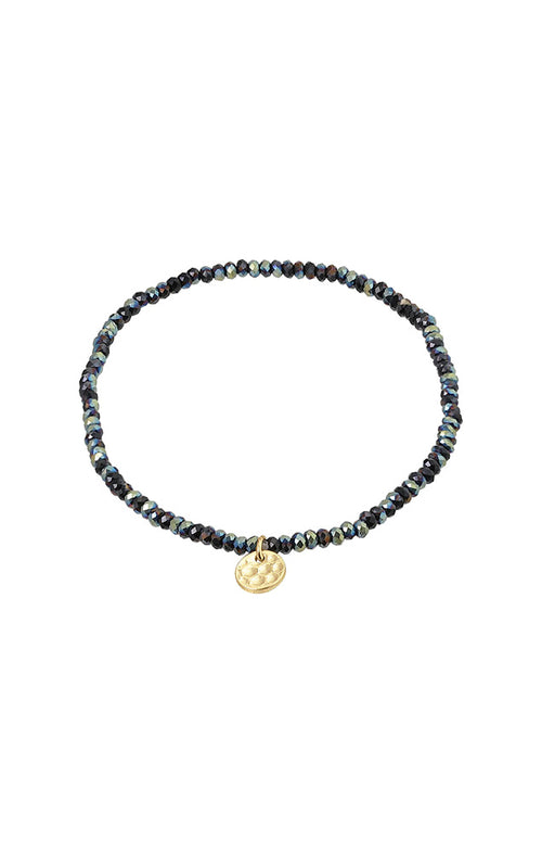 PILGRIM INDIE BRACELET IN DARK GRAY