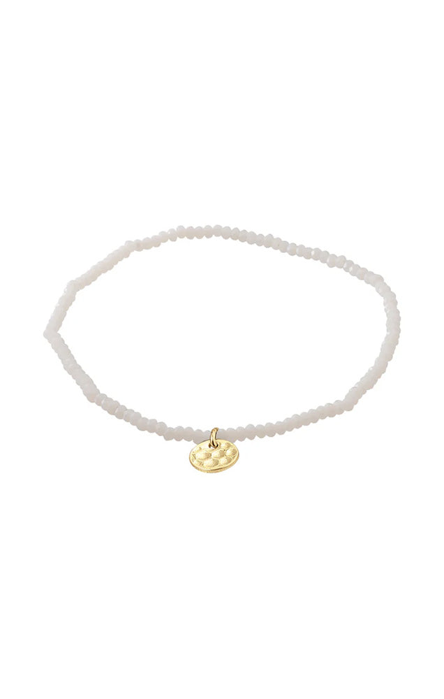 PILGRIM INDIE BRACELET IN WHITE