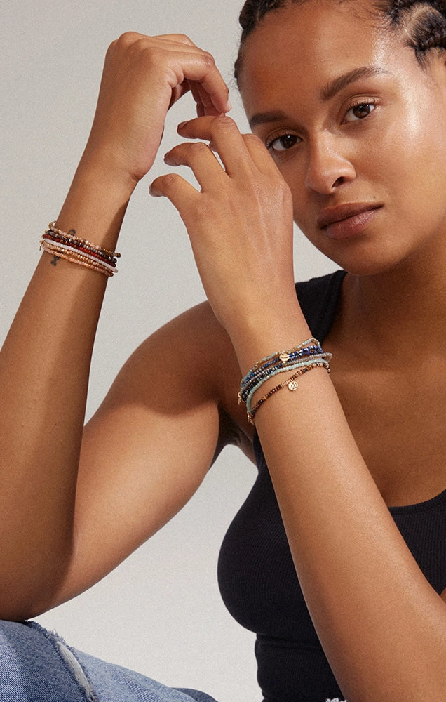 INDIE BRACELET IN BROWN MULTI