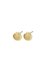 PILGRIM OPAL RECYCLED SEASHELL EARRINGS IN GOLD
