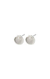 PILGRIM OPAL RECYCLED SEASHELL EARRINGS IN SILVER