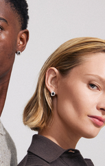 PILGRIM RYPER RECYCLED EARRINGS IN SILVER