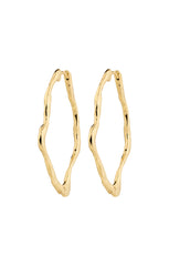 PILGRIM DYLAN RECYCLED ORGANIC EARRINGS IN GOLD
