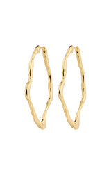 DYLAN RECYCLED ORGANIC EARRINGS IN GOLD
