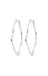 DYLAN RECYCLED ORGANIC EARRINGS IN SILVER