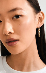 MILO CHAIN EARRINGS IN GOLD