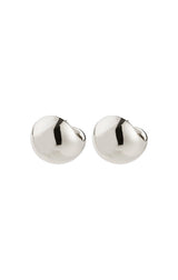 JACE RECYCLED BUBBLE DOME EARRINGS IN SILVER