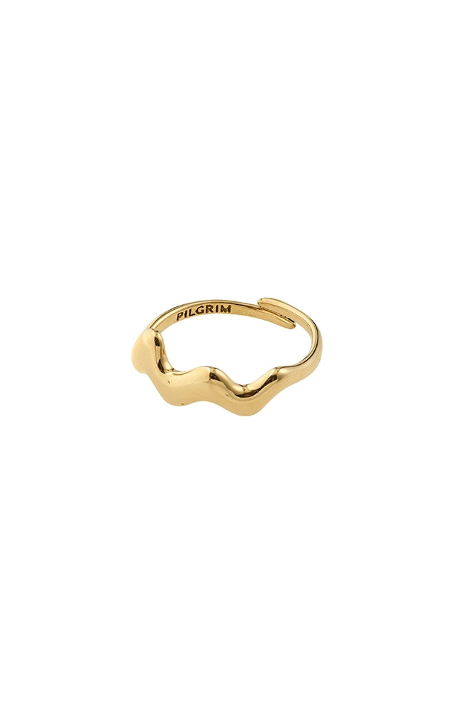 LARKIN RECYCLED WAVY RING