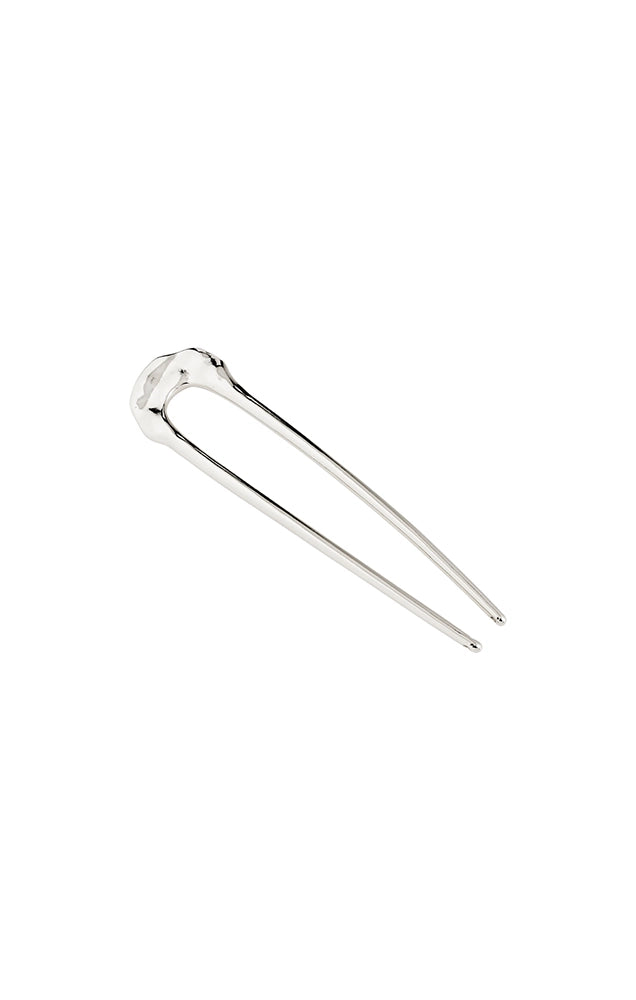 AMARIS RECYCLED FRENCH HAIR PIN IN SILVER