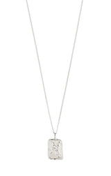PILGRIM RECYCLED ZODIAC SIGN NECKLACE IN SILVER