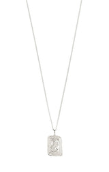 PILGRIM RECYCLED ZODIAC SIGN NECKLACE IN SILVER
