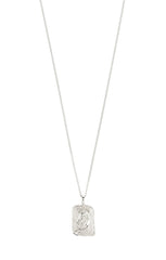 PILGRIM RECYCLED ZODIAC SIGN NECKLACE IN SILVER
