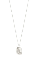 PILGRIM RECYCLED ZODIAC SIGN NECKLACE IN SILVER