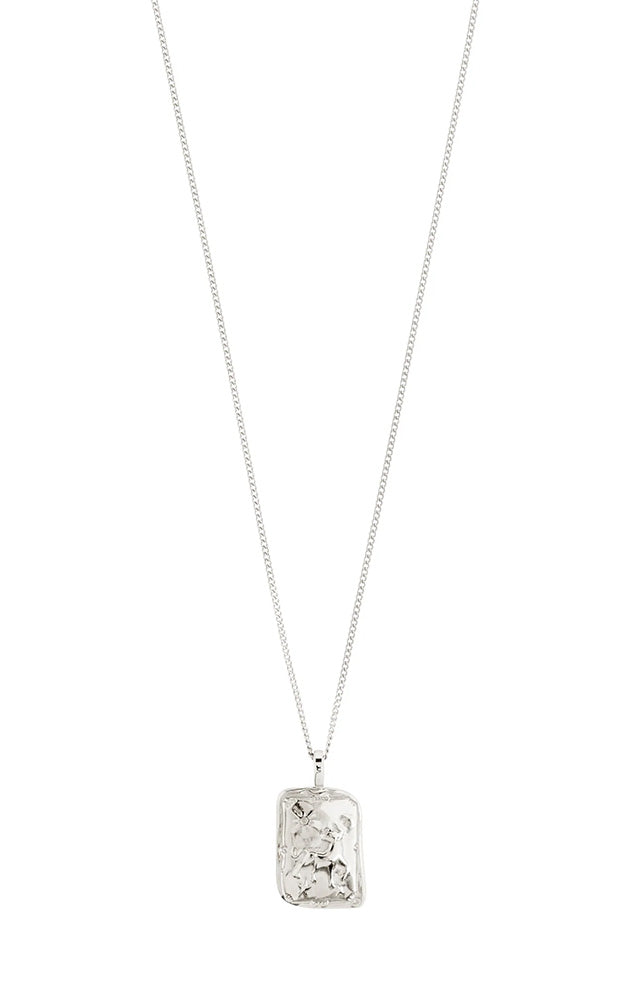 PILGRIM RECYCLED ZODIAC SIGN NECKLACE IN SILVER