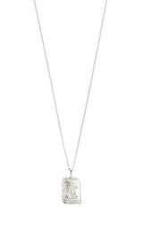 PILGRIM RECYCLED ZODIAC SIGN NECKLACE IN SILVER