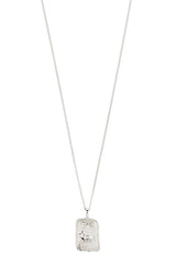 PILGRIM RECYCLED ZODIAC SIGN NECKLACE IN SILVER