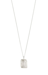 PILGRIM RECYCLED ZODIAC SIGN NECKLACE IN SILVER