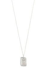 PILGRIM RECYCLED ZODIAC SIGN NECKLACE IN SILVER