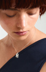 PILGRIM RECYCLED ZODIAC SIGN NECKLACE IN SILVER