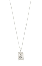 PILGRIM RECYCLED ZODIAC SIGN NECKLACE IN SILVER