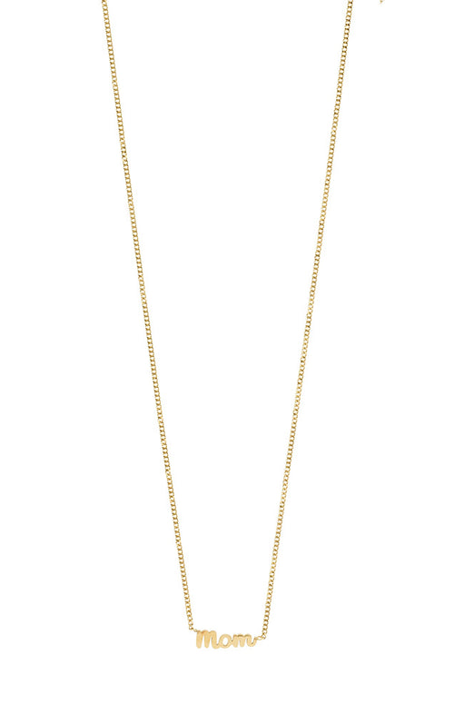 PILGRIM MOM RECYCLED PENDANT NECKLACE IN GOLD