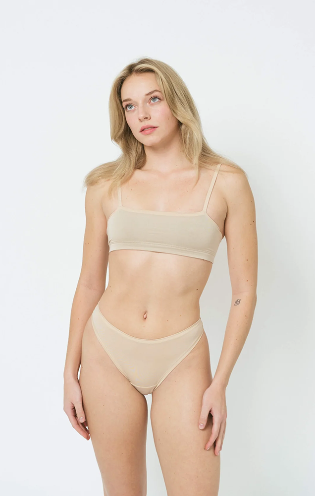 MINERAL BRAS - TATA BRALETTE BRA IN BEIGE