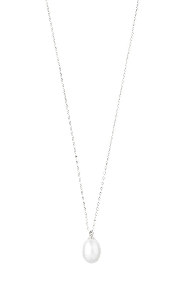 PILGRIM EILA PEARL NECKLACE IN SILVER