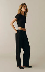 BNA Soft Curve Barrel Jeans in Girls Night