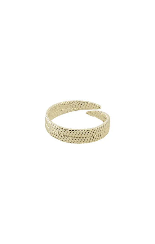 PILGRIM NOREEN RECYCLED RING IN GOLD