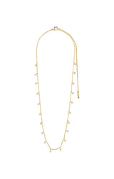 PILGRIM MAJA CRYSTAL DROPS NECKLACE IN GOLD
