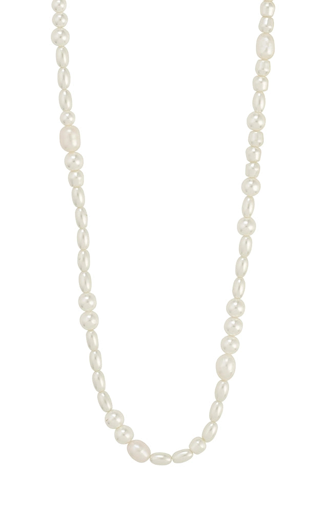 ELLIANA FRESHWATER PEARLS & GLASS BEADS NECKLACE