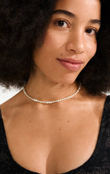 ELLIANA FRESHWATER PEARLS & GLASS BEADS NECKLACE