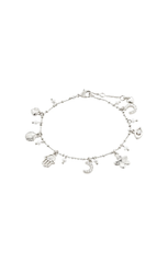 PILGRIM PRUCENCE RECYCLED CHARMS BRACELET IN SILVER