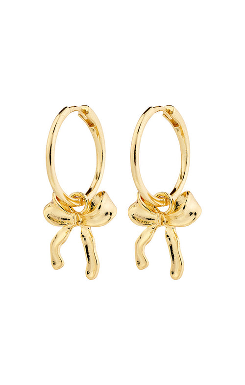 PILGRIM CASSIAN HOOP EARRINGS IN GOLD