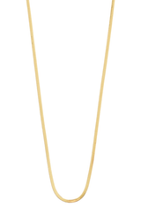 NIKITA RECYCLED HERRINGBONE CHAIN NECKLACE