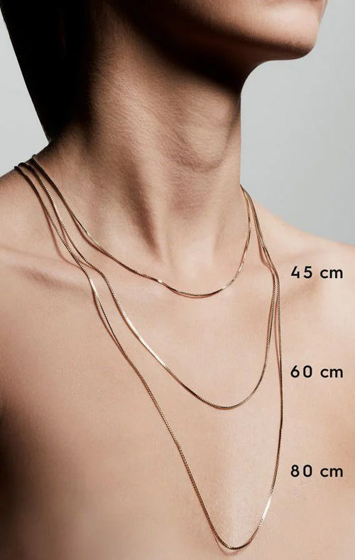 PILGRIM NANCY CLASSIC CHAIN NECKLACE IN SILVER