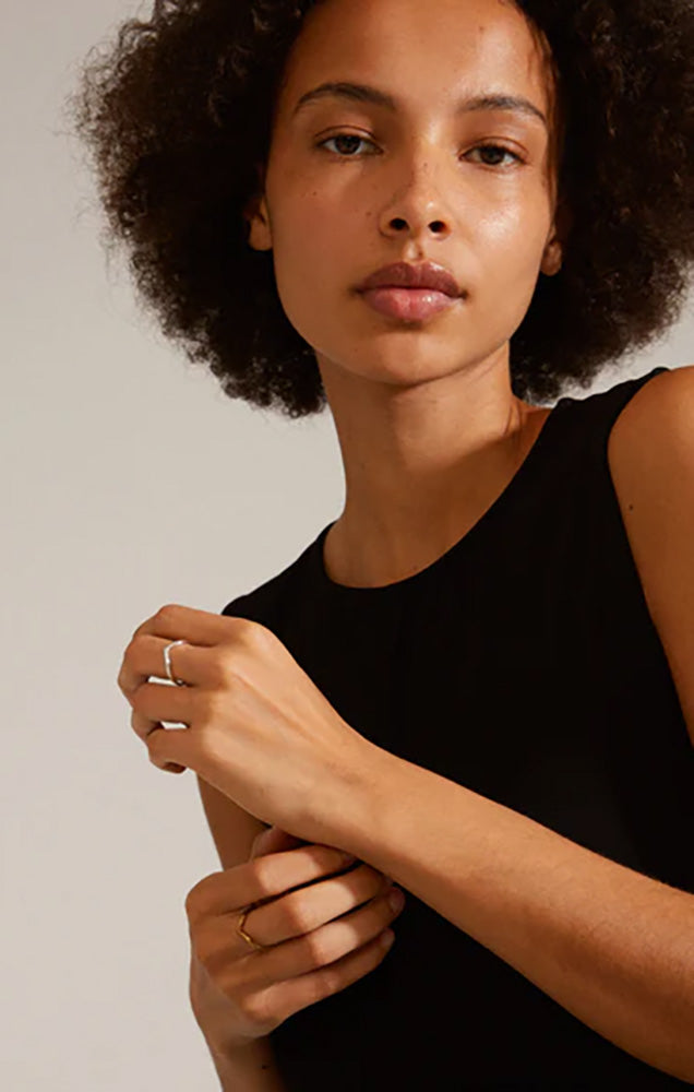 PILGRIM LULU WISHBONE RING IN SILVER