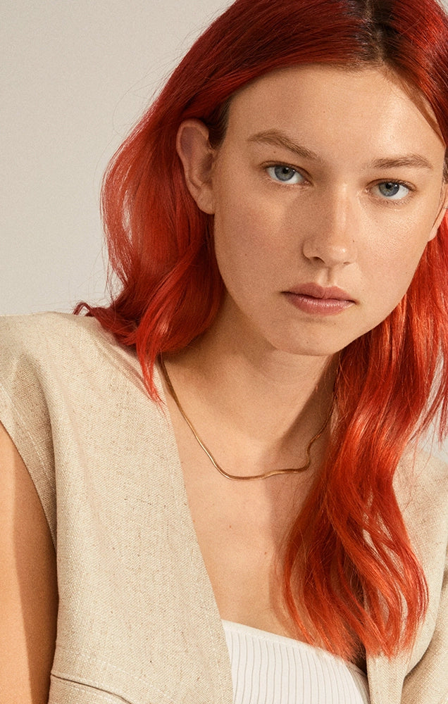 JOANNA RECYCLED NECKLACE IN GOLD