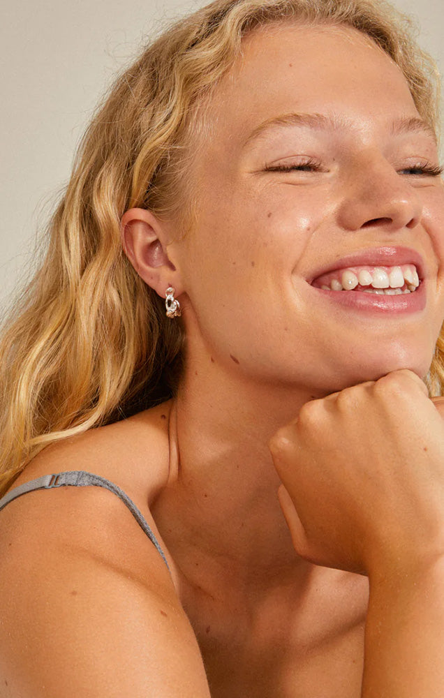 PILGRIM RANI RECYCLED EARRINGS IN SILVER