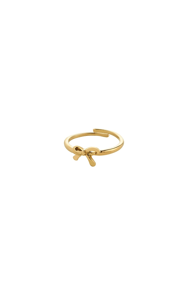 LULU RECYCLED BOW STACK RING