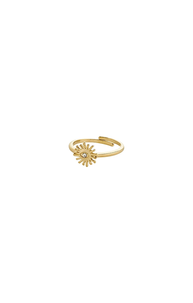 LULU RECYCLED SUN STACK RING