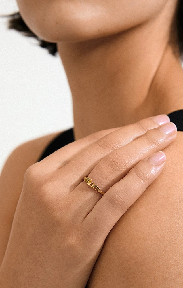 LULU RECYCLED MOM STACK RING