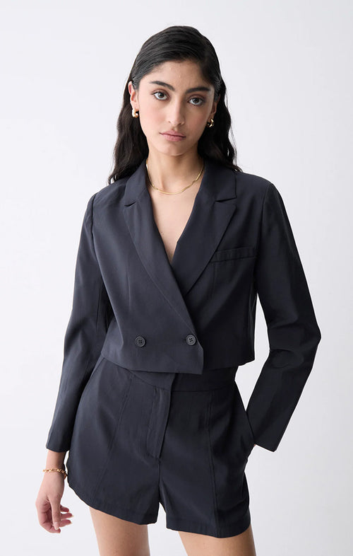 DÈLUC CATERINA CROP BLAZER