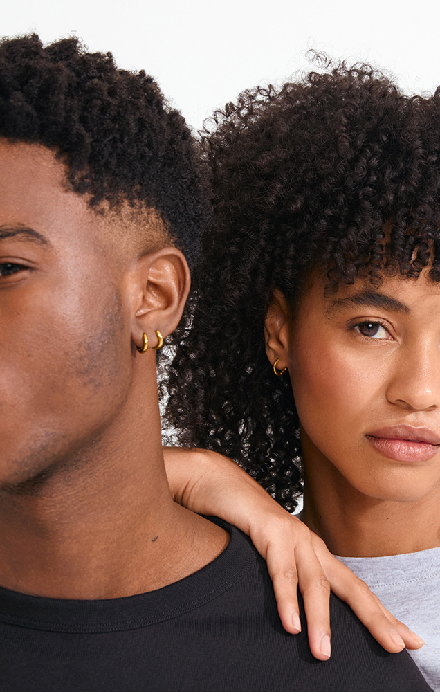 TYRA RECYCLED MICRO HOOP EARRINGS