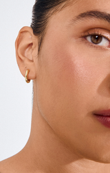 TYRA RECYCLED HOOP EARRINGS